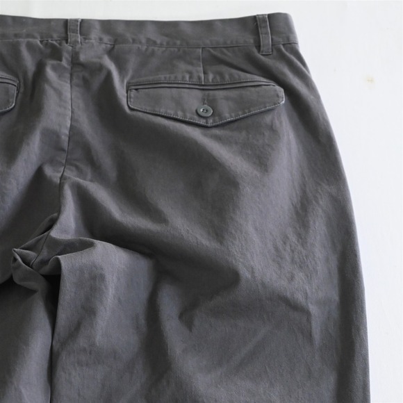 Grayers 36x34 Gray Stretch‎ Cotton Flat Front Straight Mens Chino Pants - Picture 8 of 9